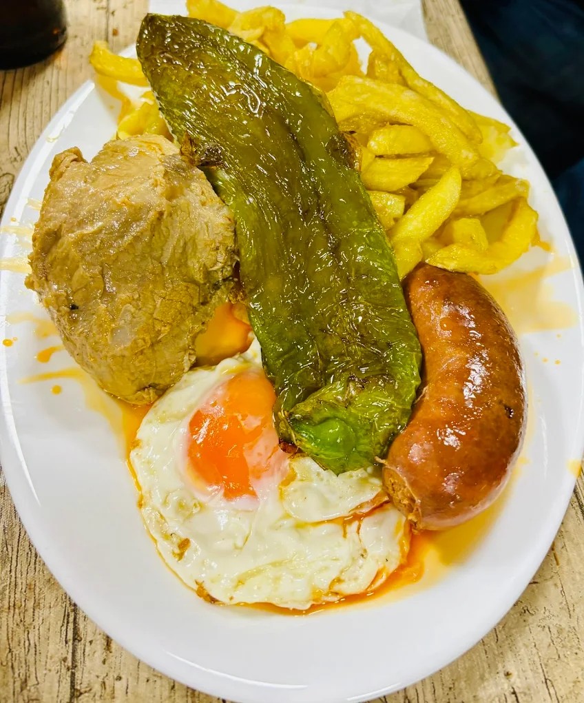 Plato de los montes de Venta La Ventilla